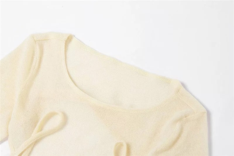 CREME BRULEE TWO-PIECE DRESS