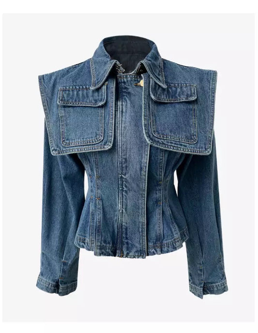 TAILORED DENIM JACKET